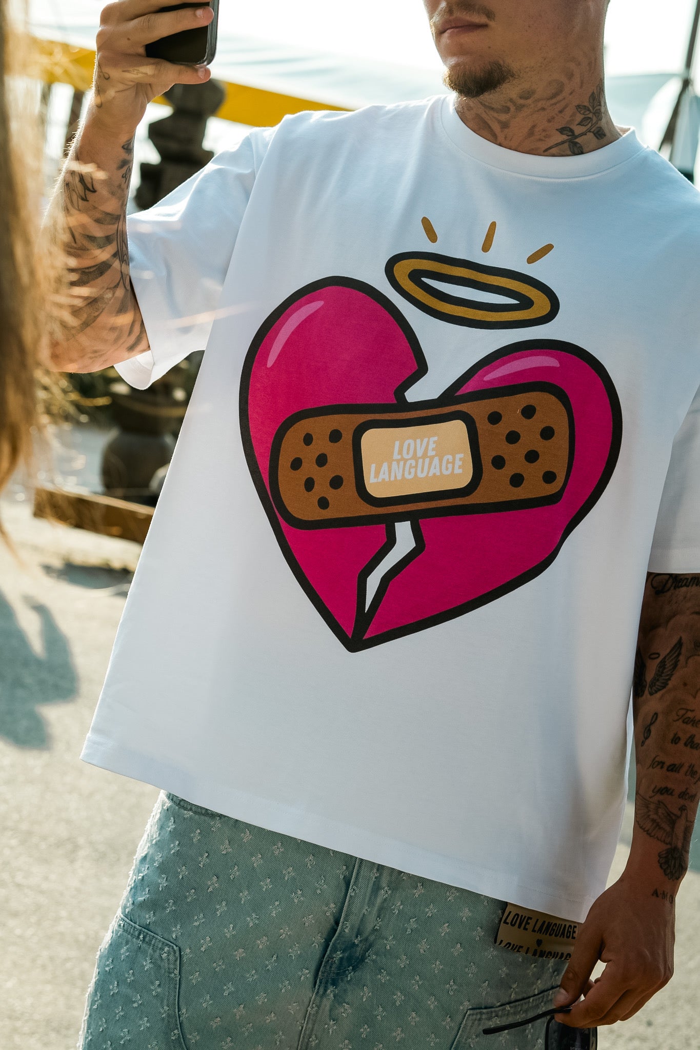 Healing Heart T-shirt – lovelanguageclothing