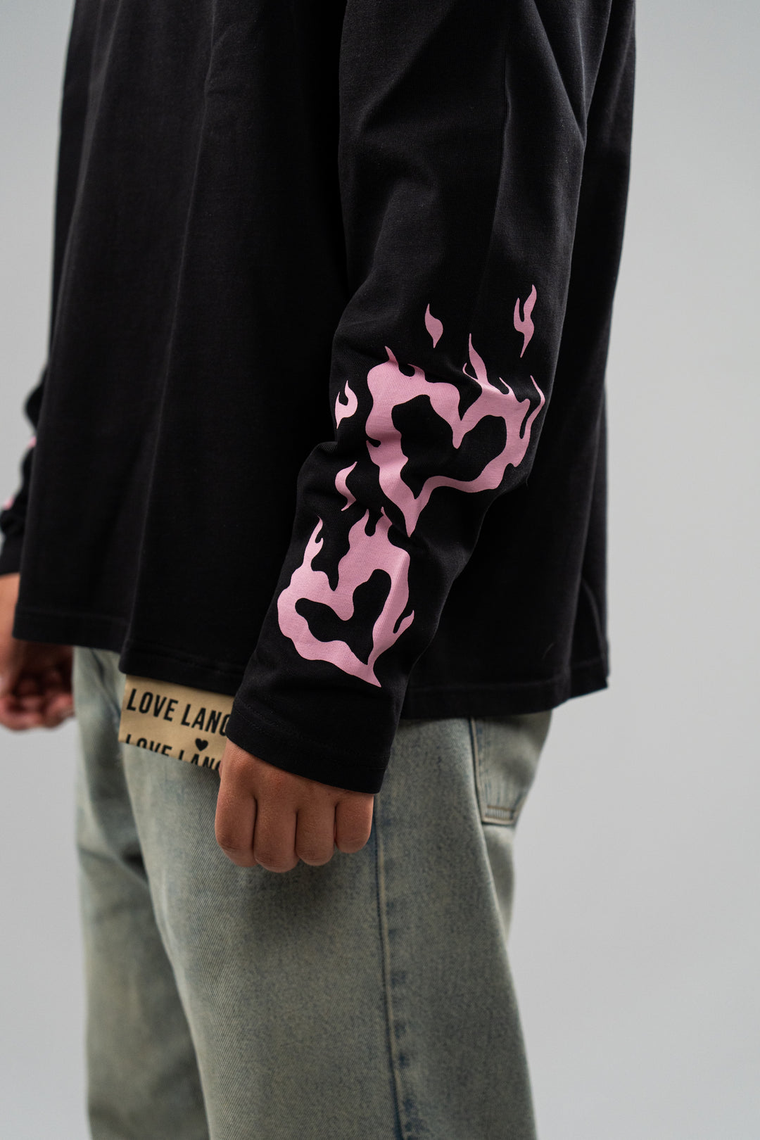Pink Flames Longsleeve