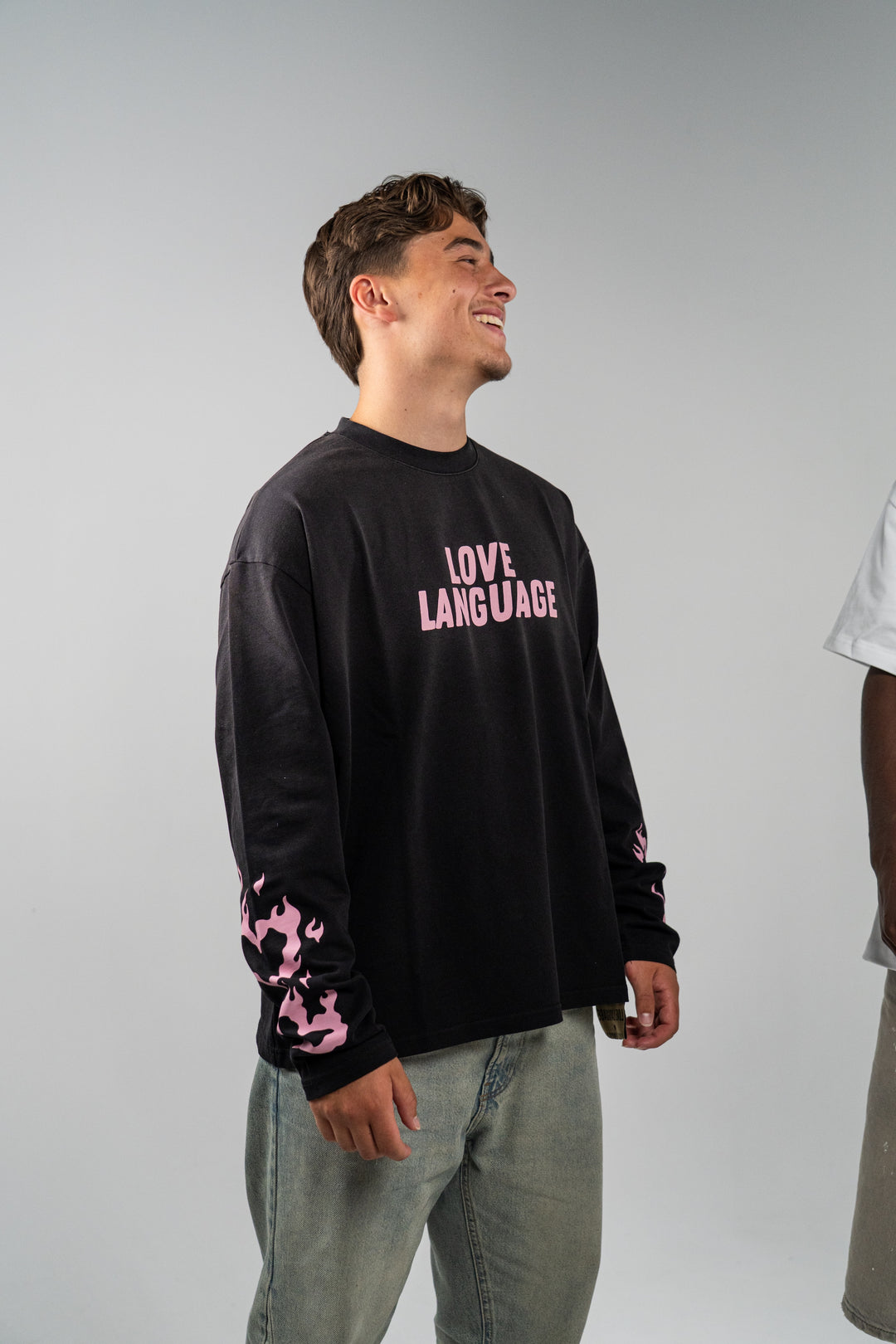 Pink Flames Longsleeve