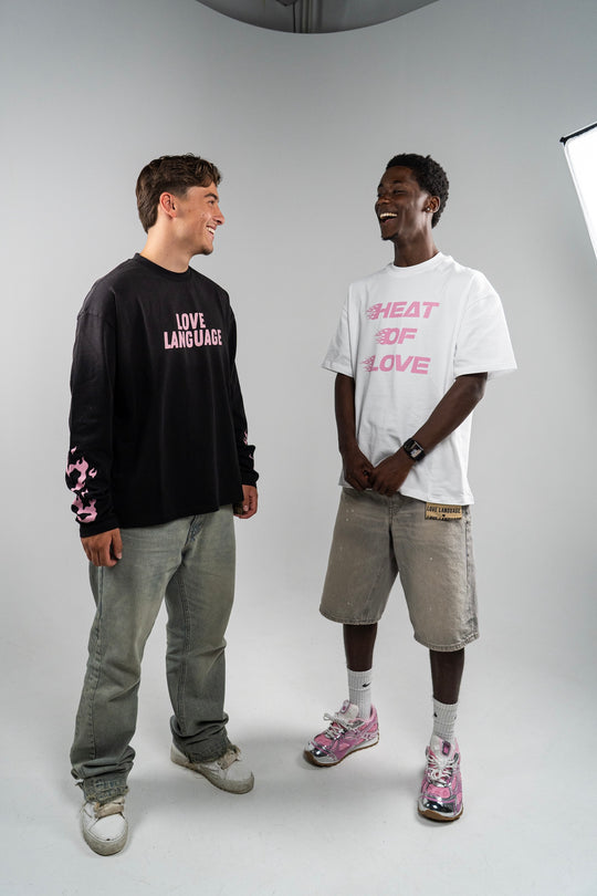Pink Flames Longsleeve