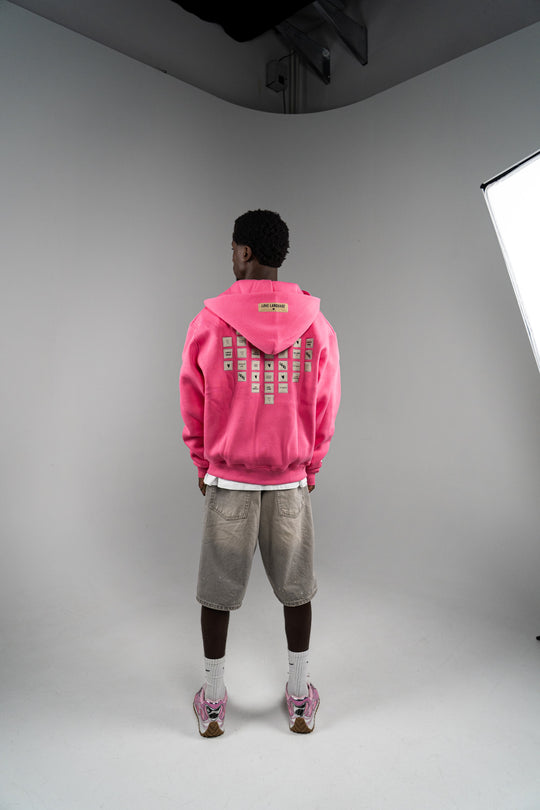 Lover Zipper Pink