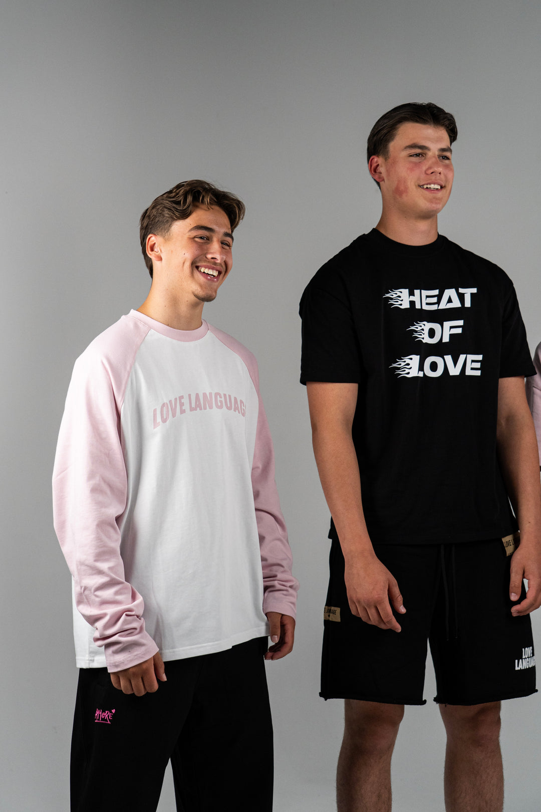 Heat of Love T-shirt Black