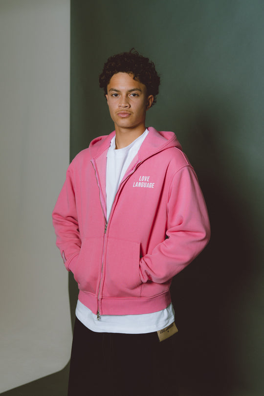 Lover Zipper Pink