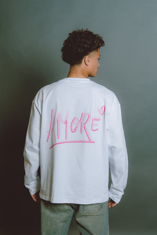 White Amore Longsleeve
