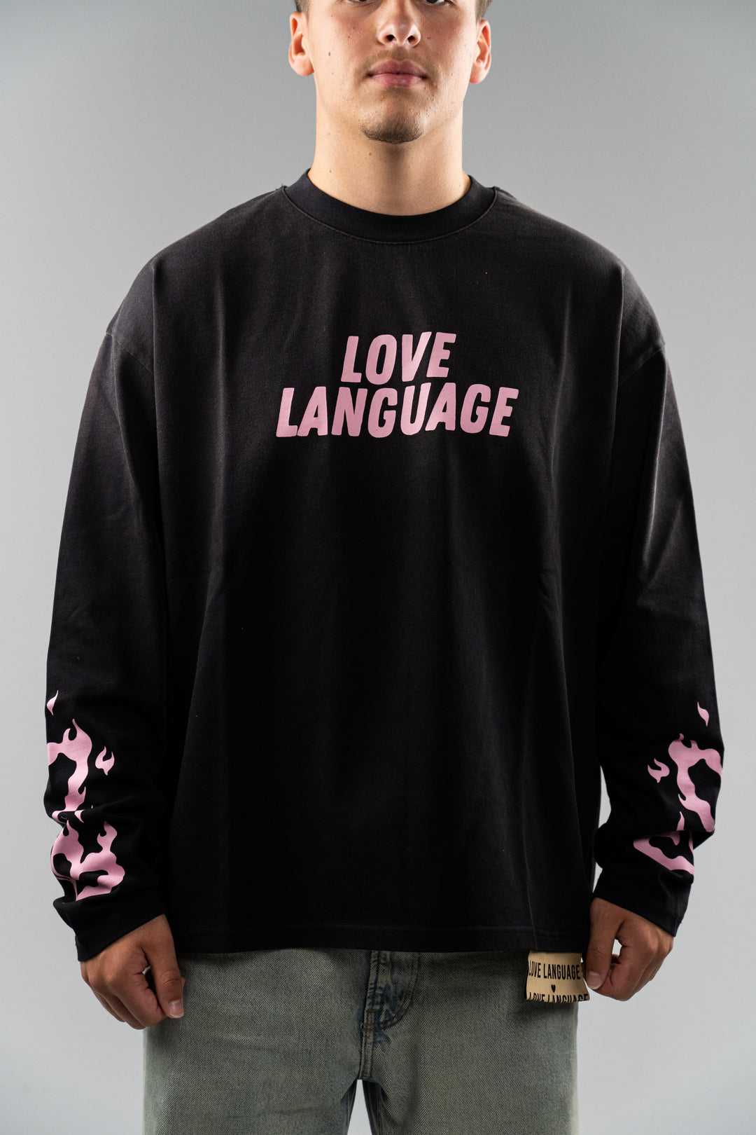 Pink Flames Longsleeve