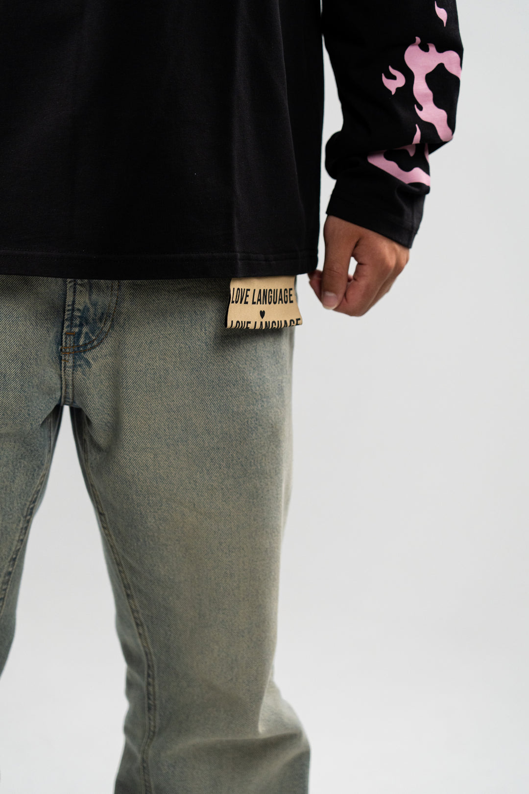 Pink Flames Longsleeve