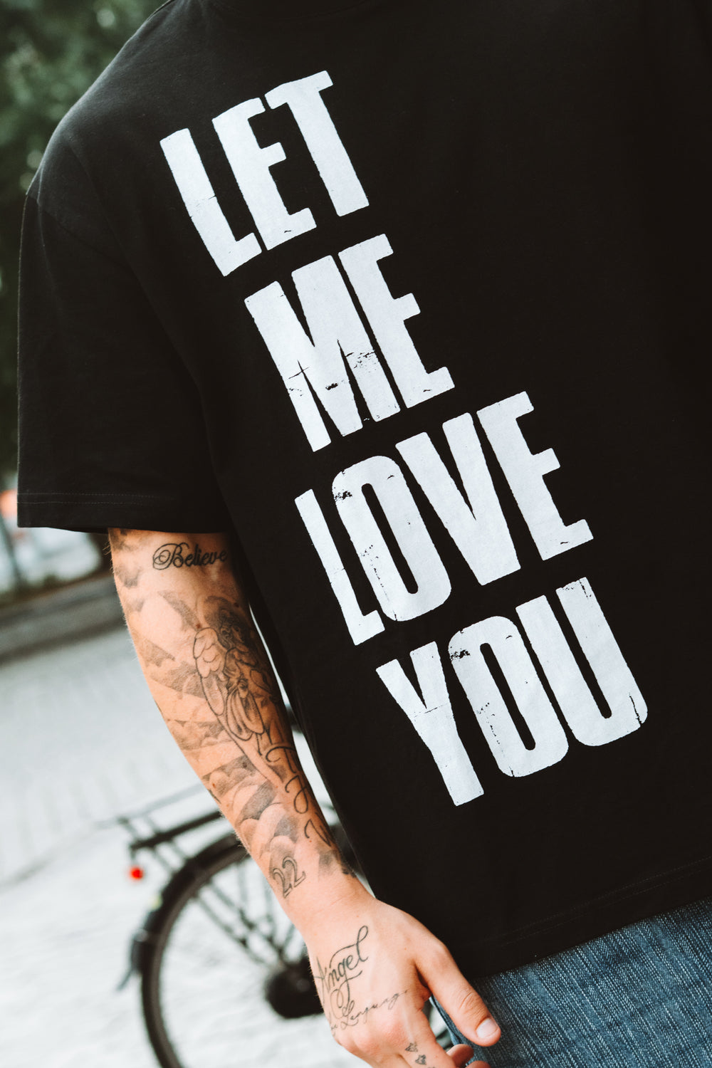 Let Me Love You T-shirt